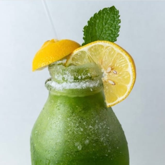 Fresh Lemonade with Mint.