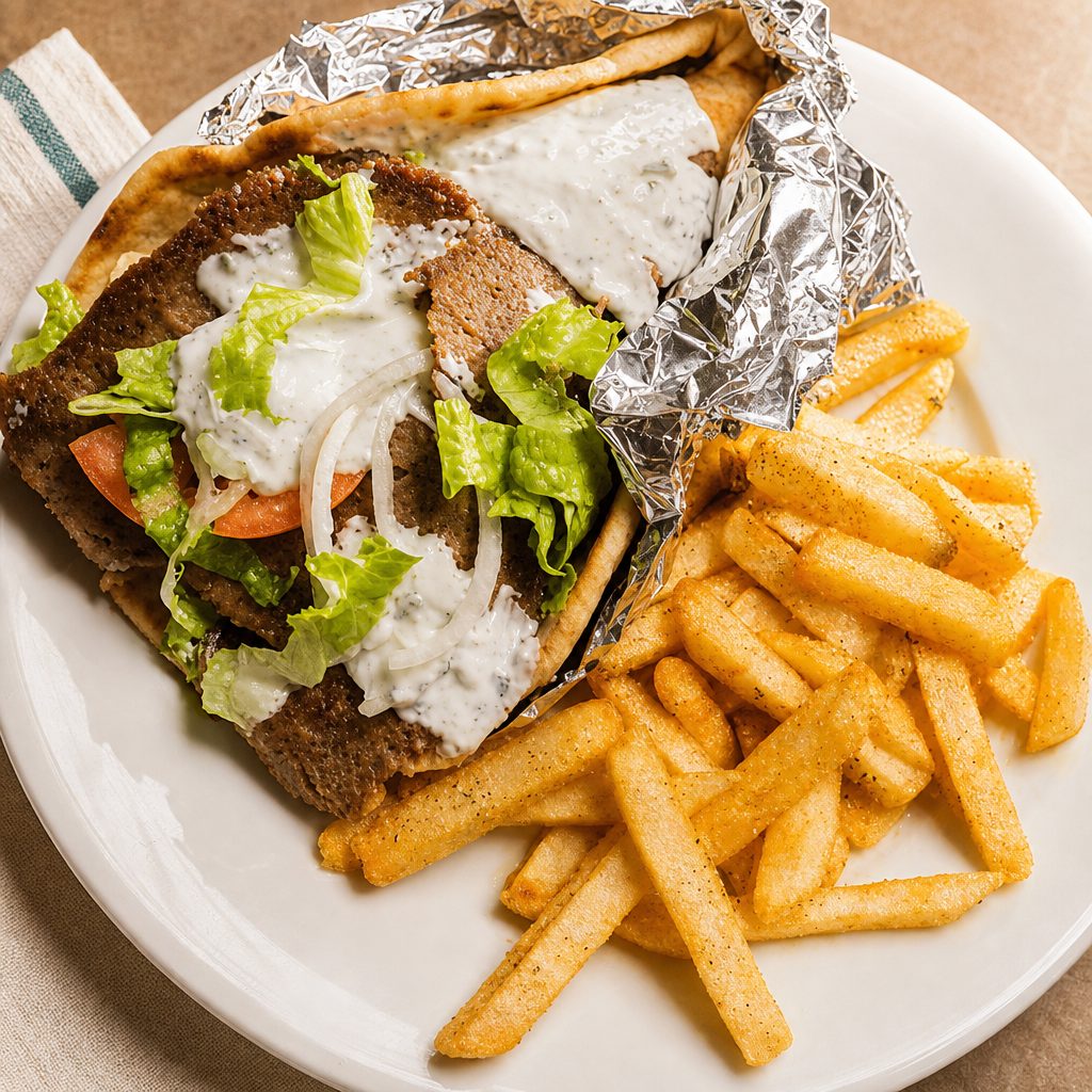 Gyro Sandwich.