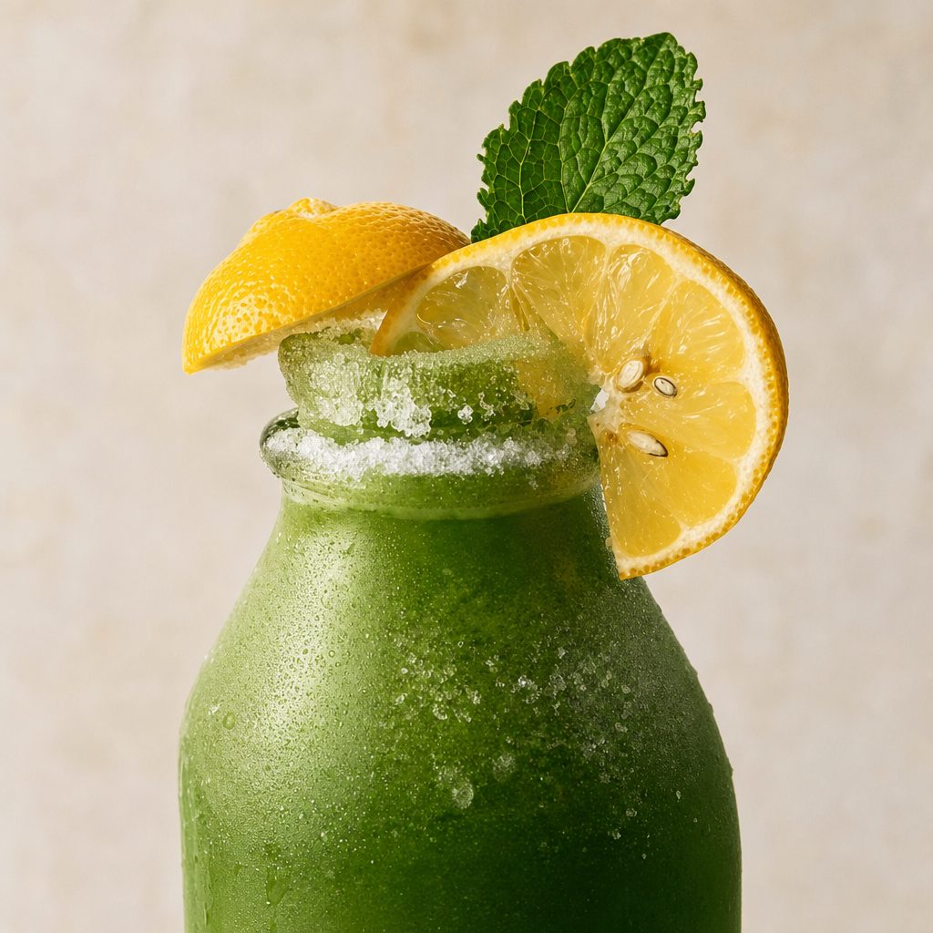 Fresh Lemonade with Mint.